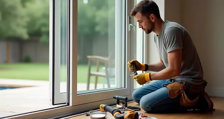 Squeaky Sliding Patio Doors in Union City, CA
