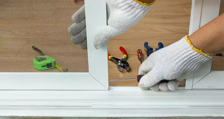 Sliding Glass Door Off Rails Repair in Union City, CA
