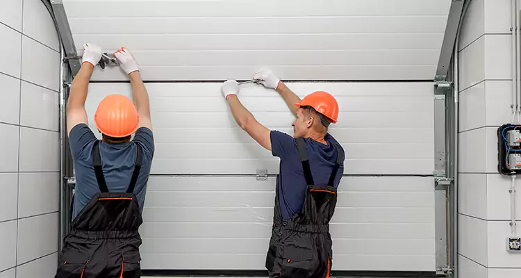 Garage Door Bottom Panel Repair in Union City, CA