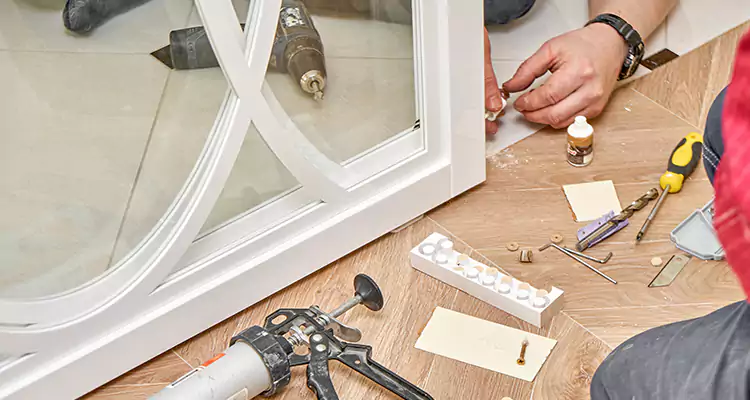 Interior Patio Door Casing Repair in Union City, CA