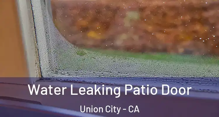  Water Leaking Patio Door Union City - CA